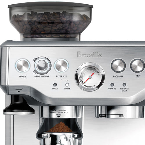 image of espresso machine dials
