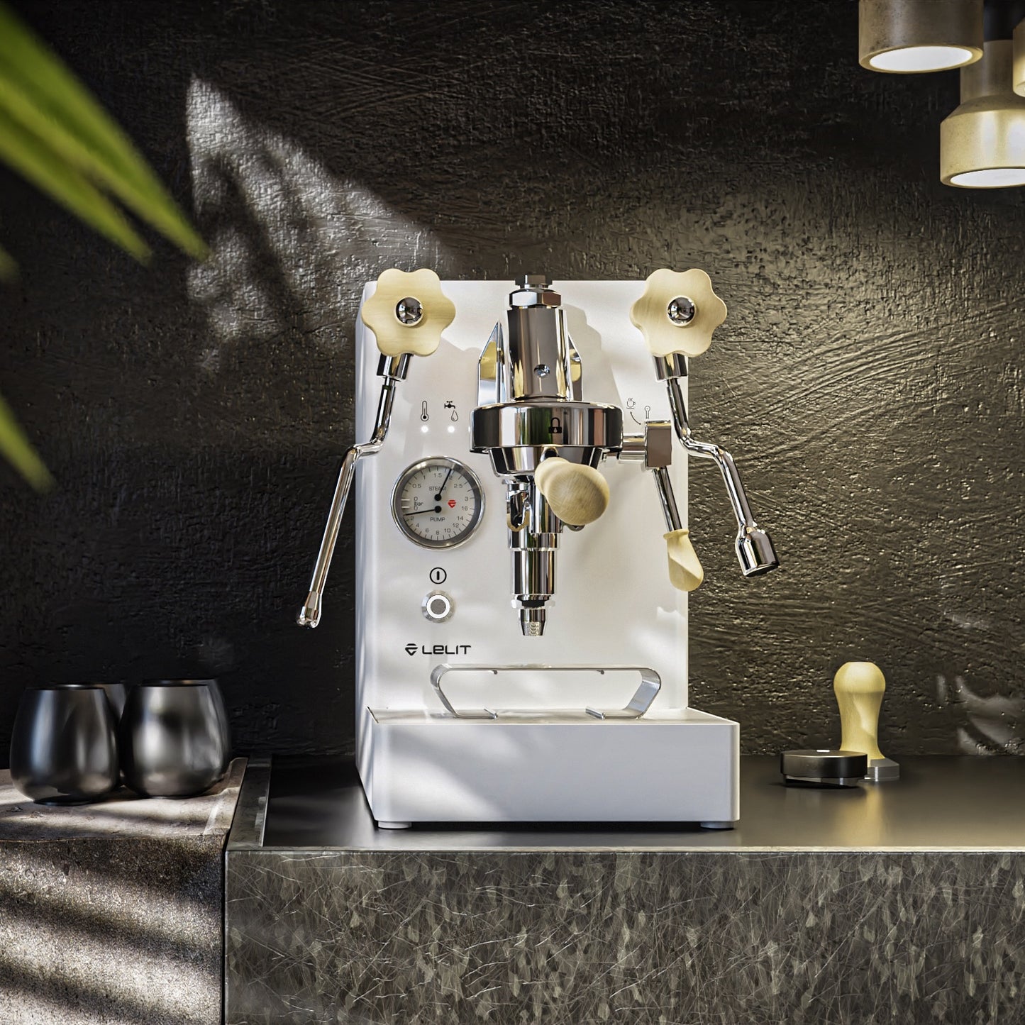image of espresso machine on counter