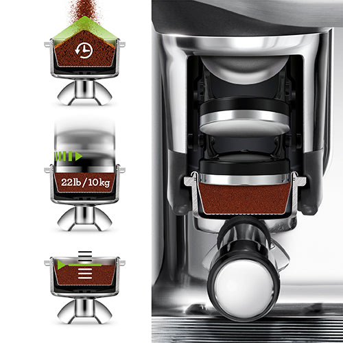 image of espresso machine portafilter