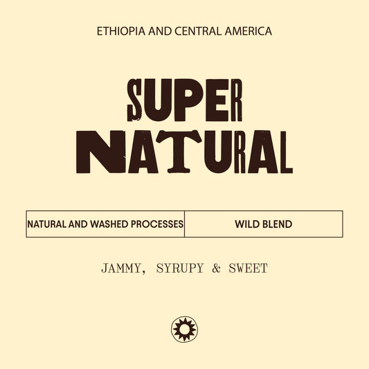 image of supernatural label - notes of jammy, syrupy, sweet