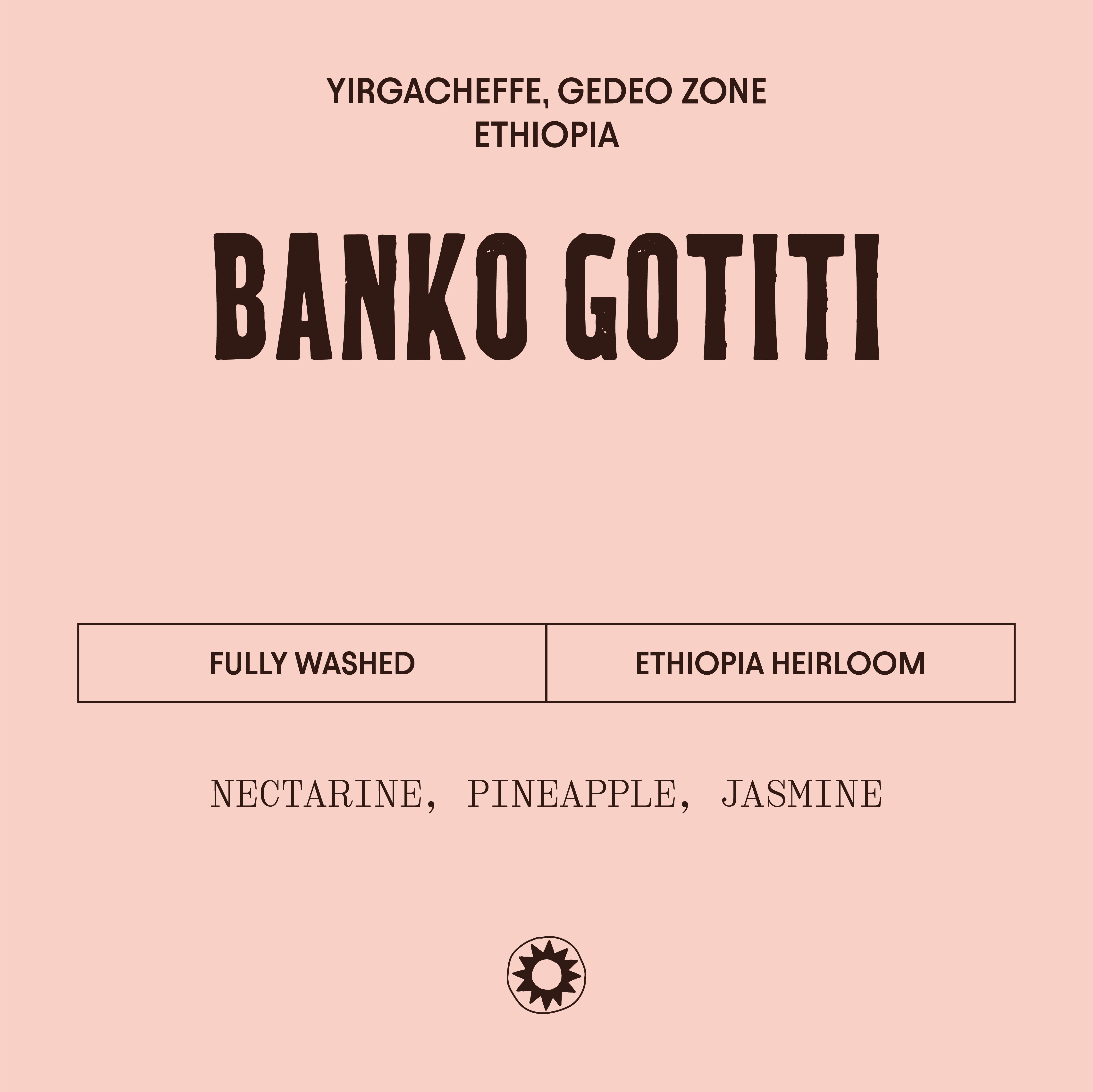 Ethiopia - Banko Gotiti - Washed Process