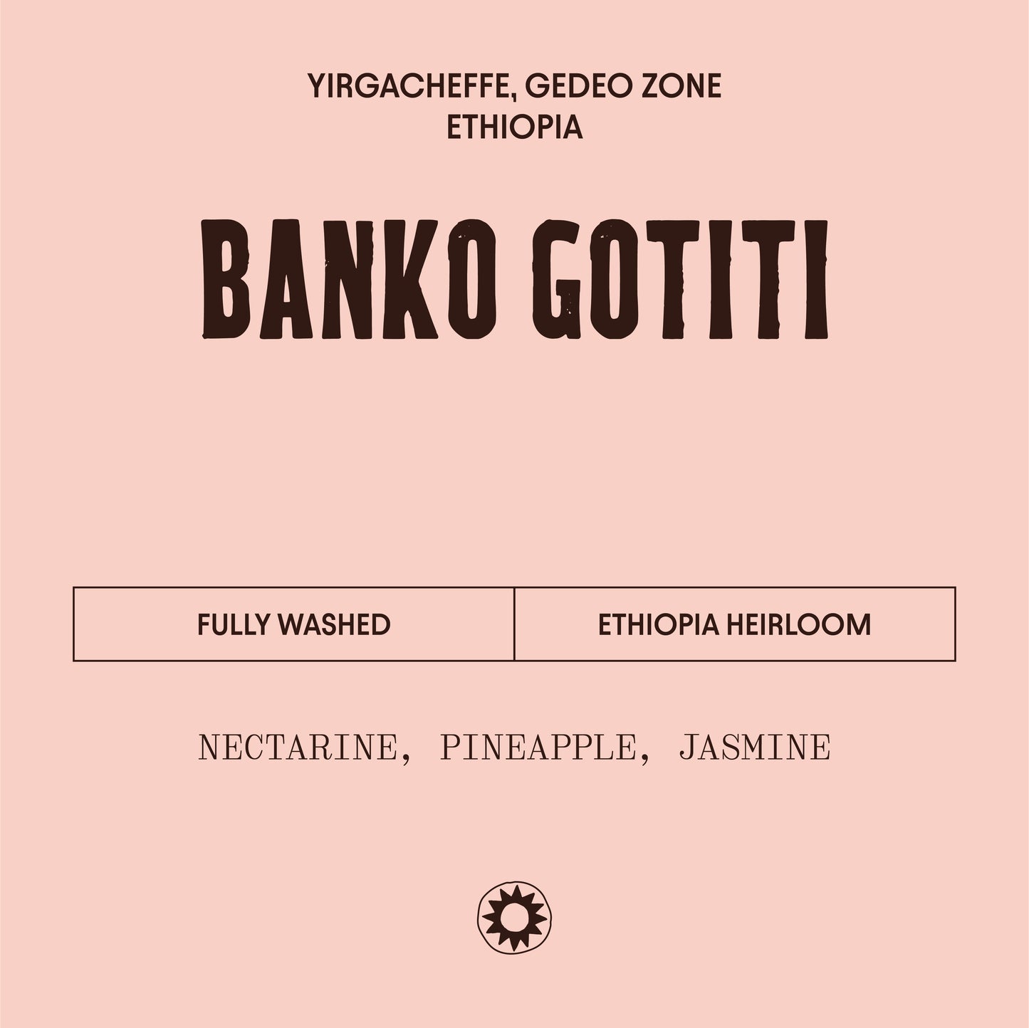 Ethiopia - Banko Gotiti - Washed Process