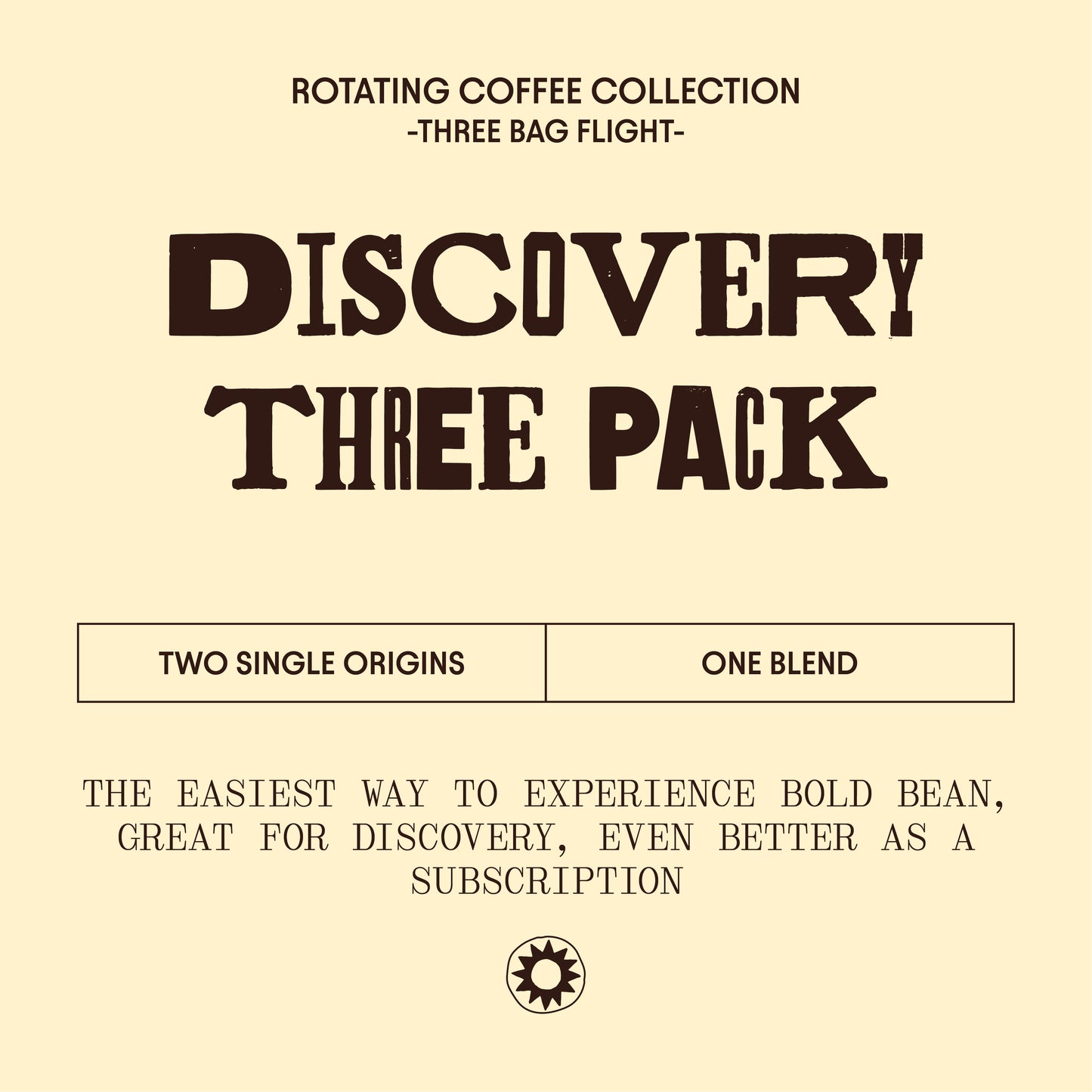 Discovery Three Pack
