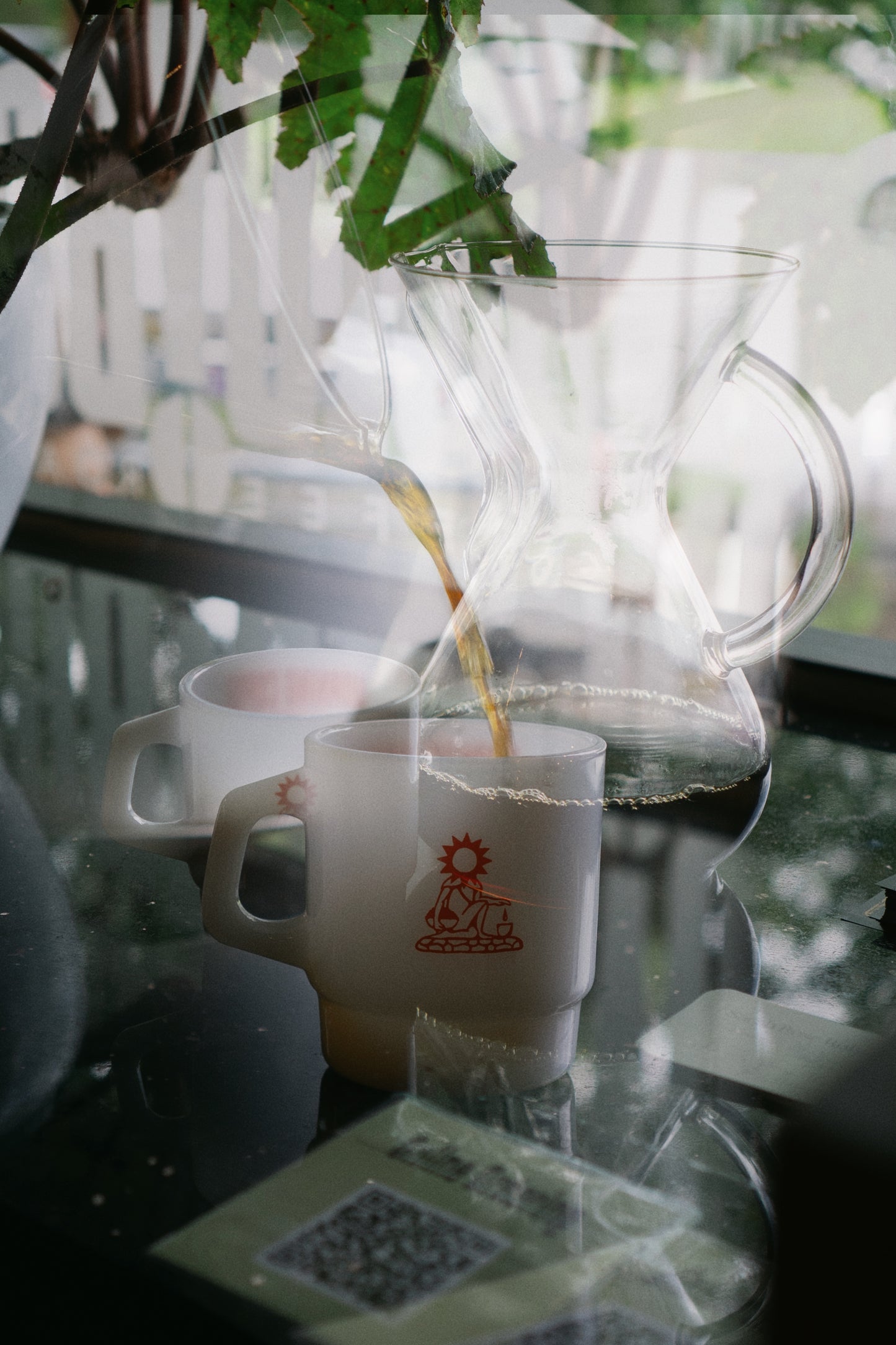 Coffee in the Everglades - 8oz Vintage Glass Mug