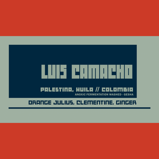 Colombia Luis Camacho Anoxic Gesha