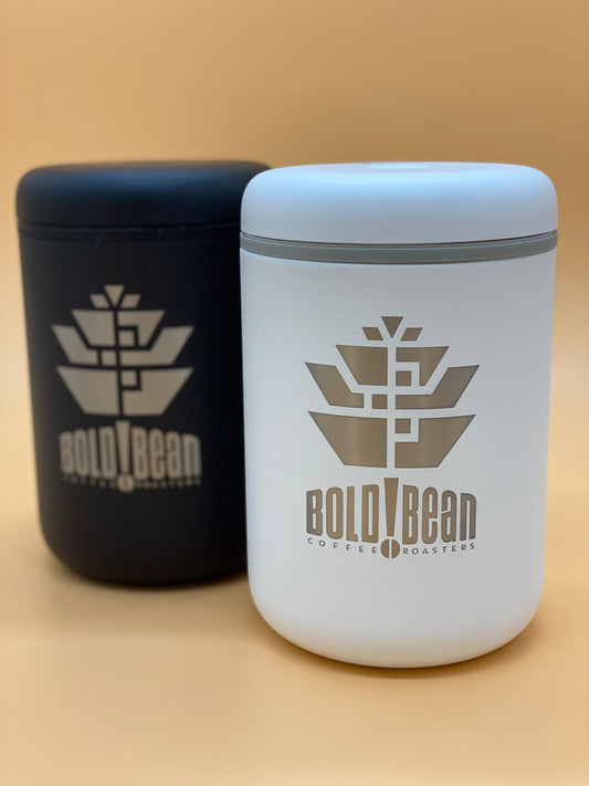Product image of two Bold Bean branded thermos
