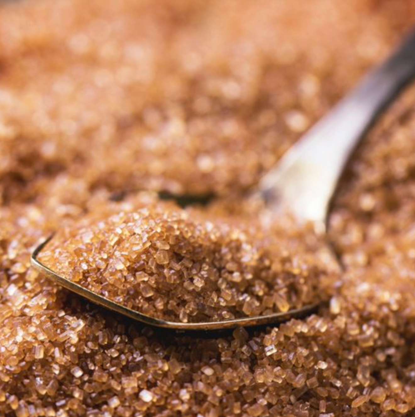 Stock image of brown sugar