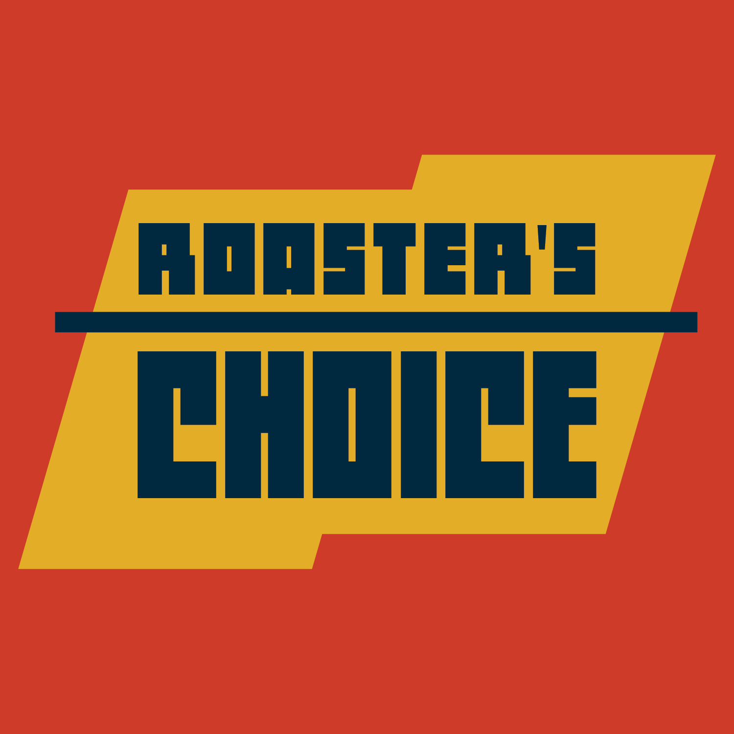 "roaster's choice" In bold text